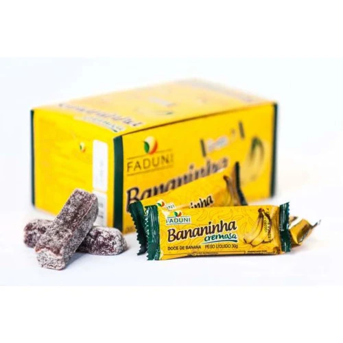 BANANINHA CREMOSA COM AÇÚCAR FADUNI 30GR