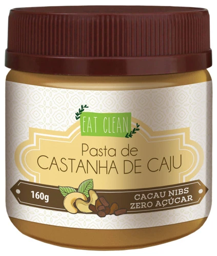 PASTA DE CASTANHA DE CAJU CACAU NIBS