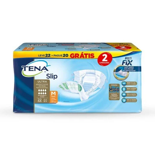 FRALDA TENA SLIP SUPER COM 20 M