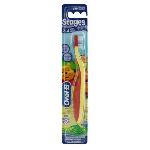 ESCOVA DENTAL INFANTIL EXTRA SUAVE E MACIA WINNIE THE POOH ORAL B STAGES