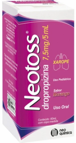 NEOTOSS 1 5 MG ML XAROPE PEDIÁTRICO NEO QUÍMICA SIMILAR