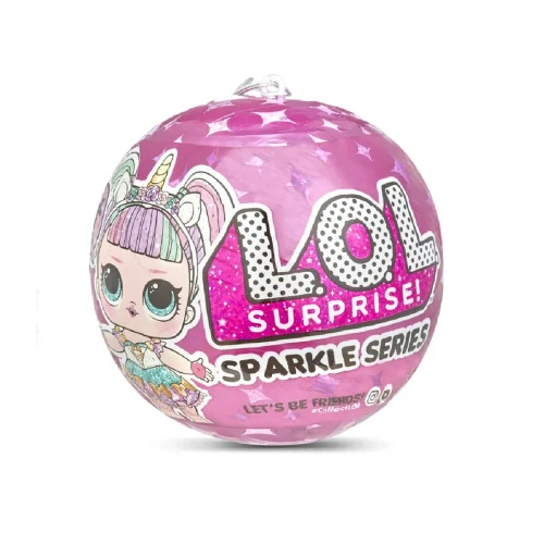 MINI BONECA SURPRESA LOL SURPRISE SPARKLE SERIES 7 SURPRESAS CANDIDE