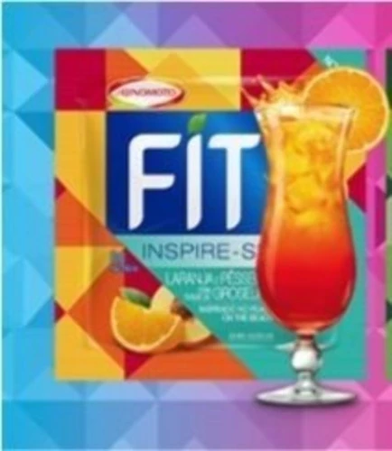 REFRESCO PÓ FIT ZERO 8G LARANJA PÊSSEGO GROSELHA