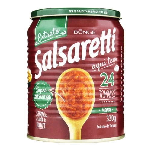 EXTRATO DE TOMATE SALSARETTI 330G