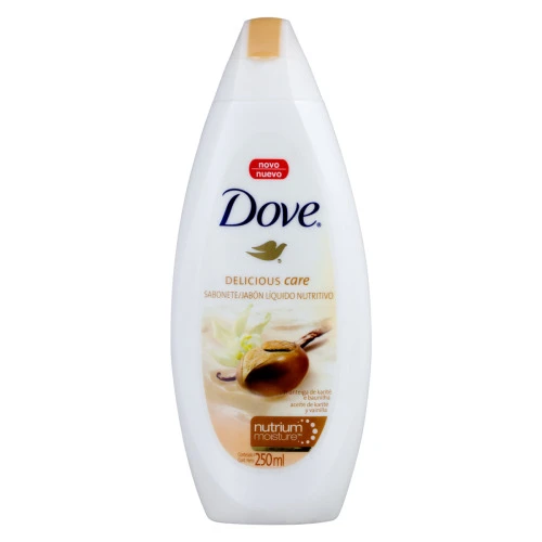 SABONETE LÍQUIDO DOVE  KARITÉ E BAUNILHA 250ML