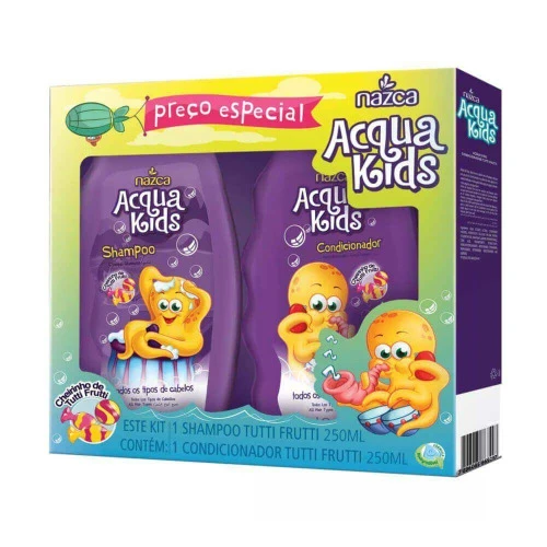 KIT SH CO ACQUA KIDS 250ML TUTTI FR