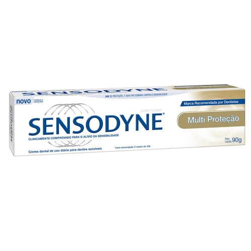 CREME DENTAL SENSODYNE MULTIPROTEÇÃO 90G