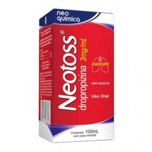 NEOTOSS ADULTO 3 0MG ML NEO QUÍMICA 100ML XAROPE
