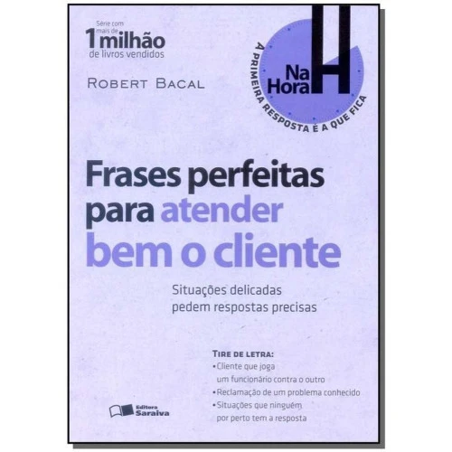LIVRO FRASES PERFEITAS PARA ATENDER BEM O CLIENTE