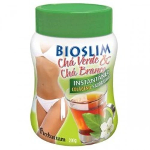 CHÁ VERDE E BRANCO BIOSLIM 200G