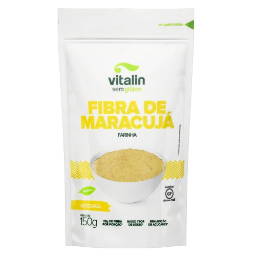 FIBRA DE MARACUJÁ INTEGRAL VITALIN POUCH 150G