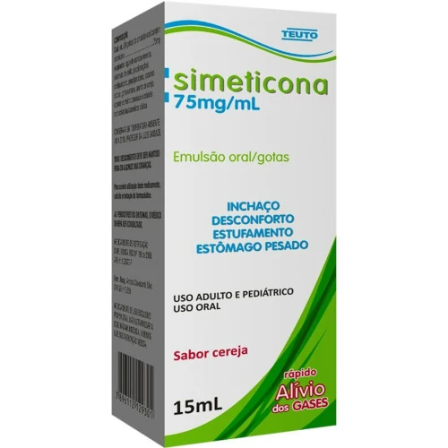 SIMETICONA 75MG ML GOTAS 15ML TEUTO