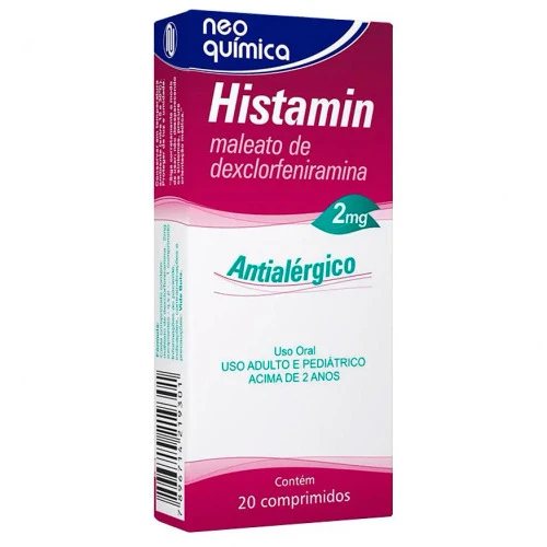 HISTAMIN 20 COMPRIMIDOS 2MG