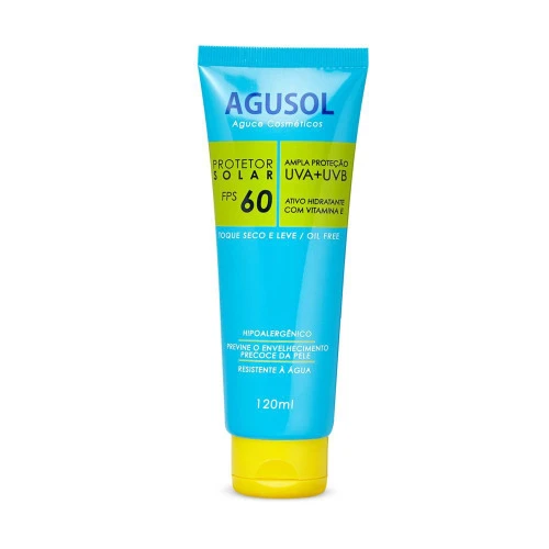 AGUSOL FILTRO SOLAR FATOR 60 120ML AGUCE