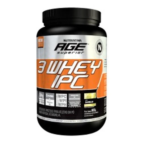 WHEY IPC NUTRILATINA BAUNILHA 900G