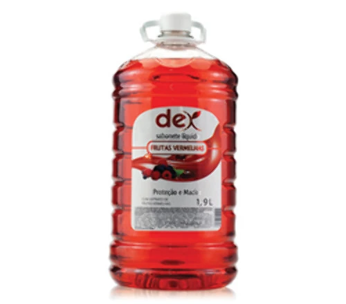 SABONETE LÍQUIDO DEX FRUTAS VERMELHAS