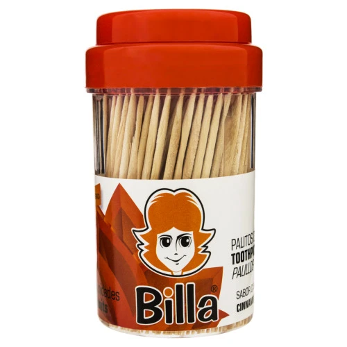 PALITO DE DENTE CANELA BILLA 250 UNIDADES