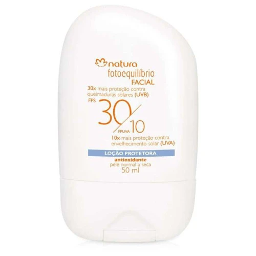 KB PROTETOR SOLAR FACIAL NT 30 10 LOCAO PROTETORA 50ML