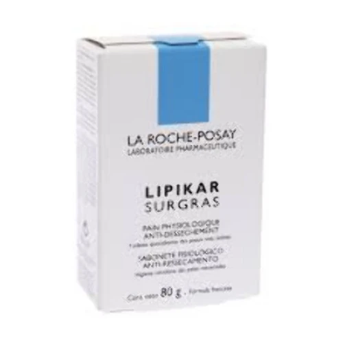 SABONETE EM BARRA LA ROCHE POSAY LIPIKAR SURGRAS 80G