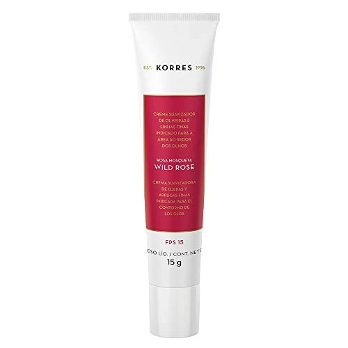 KB CREME SUAVIZADOR DE OLHEIRAS KORRES WILD ROSE 15G