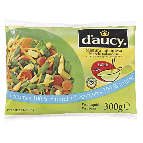 MISTURA TAILANDESA CONGELADA DAUCY PACOTE 300G