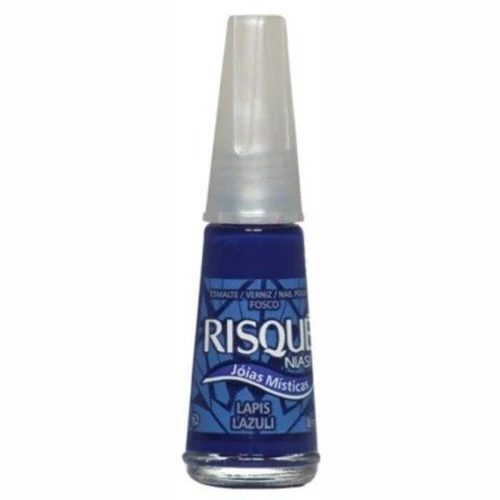 ESMALTE RISQUE 8ML FOSCO LÁPIS LASULI