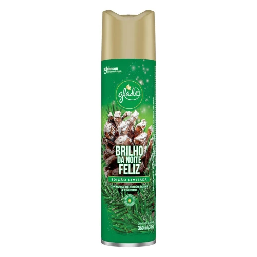 DESODORIZADOR GLADE AEROSSOL NOITE FELIZ ED. LTDA 360ML
