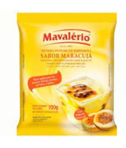 PO PARA SOBREMESA SABOR MARACUJÁ 100G MAVALERIO