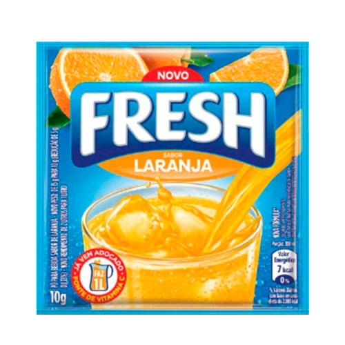 REFRESCO PÓ FRESH 10G LARANJA
