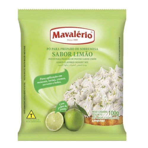 PÓ PARA SOBREMESA MAVALÉRIO LIMÃO