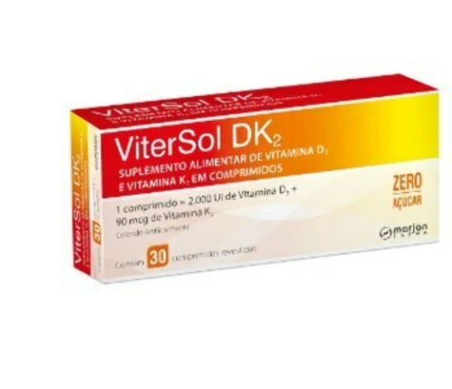 VITAMINA D VITERSOL DK2 MARJAN FARMA 30 COMPRIMIDOS