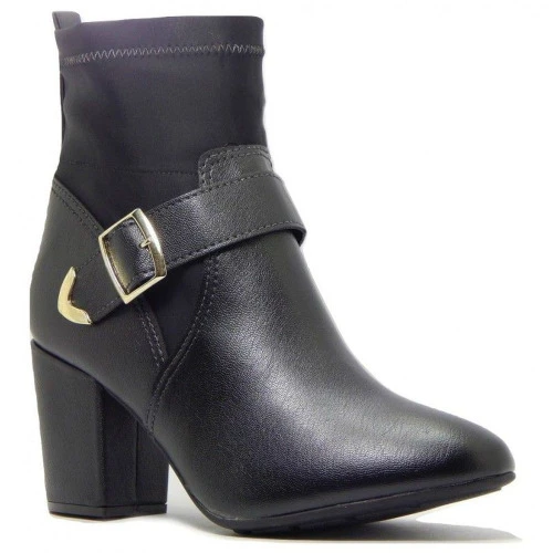 BOTA FEM DE USO COMUM COM SOLA SINT CABEDAL SINT