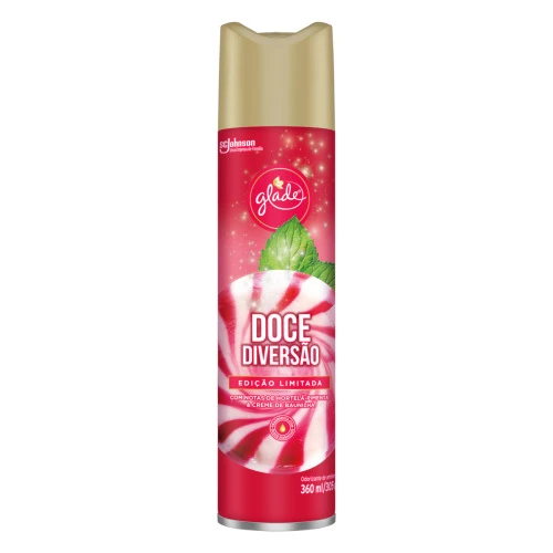 REFIL ODORIZADOR GLADE NOTAS DE HORTELÃ PIMENTA CREME DE BAUNILHA 360ML EDIÇÃO LIMITADA
