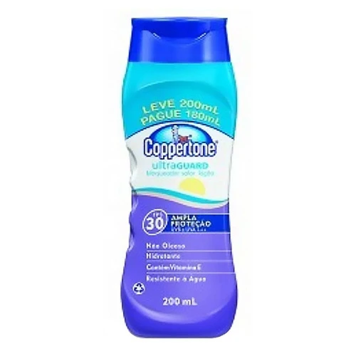 PROTETOR SOLAR COPPERTONE ULTRAGUARD FPS 30 200ML