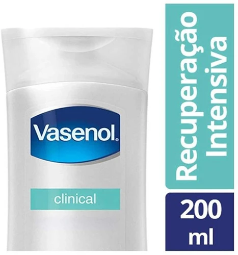 LOÇÃO HIDRATANTE VASENOL RECUPERAÇÃO INTENSIVA CLINICAL 200ML
