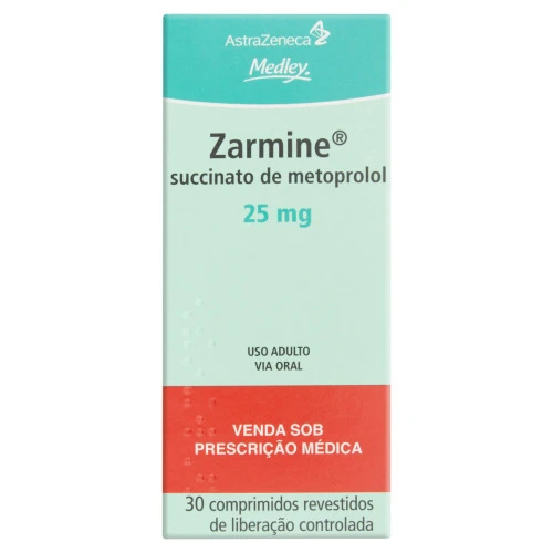 ZARMINE 25MG MEDLEY CAIXA 30 COMPRIMIDOS REVESTIDOS