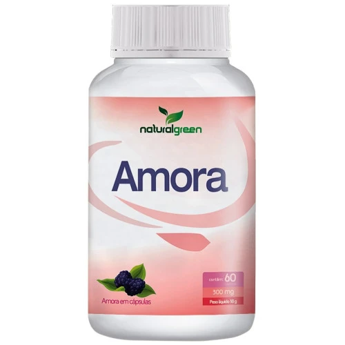 AMORA 300MG NATURALGREEN 60 CÁPSULAS