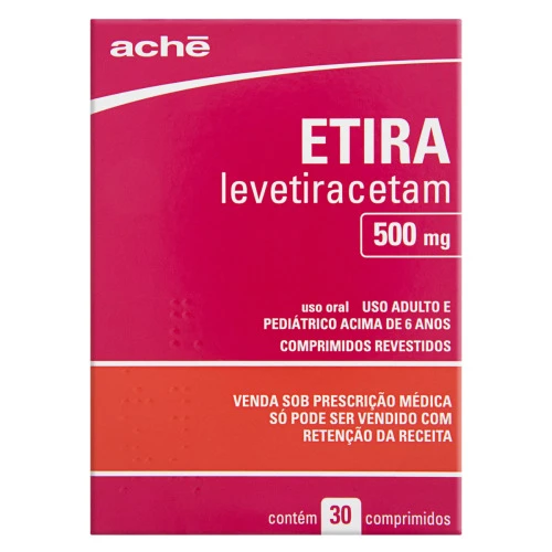 ETIRA 500MG ACHÊCAIXA 30 COMPRIMIDOS REVESTIDOS