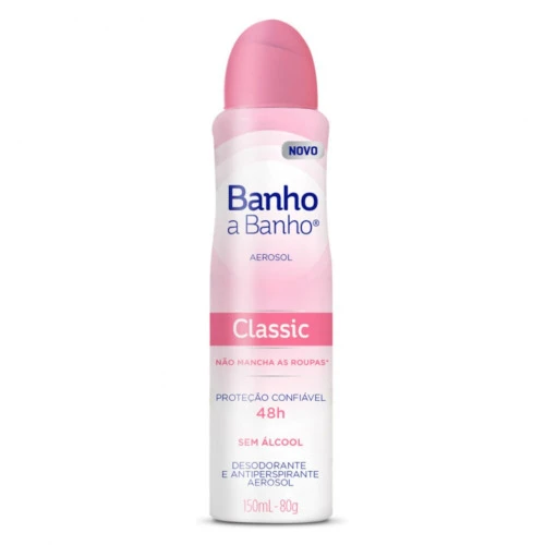 DESOD AERO BANHO A BANHO 150ML CLASSIC