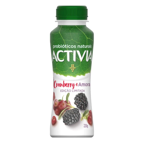 ACTIVIA LÍQUIDO AMORA E CRANBERRY 220G