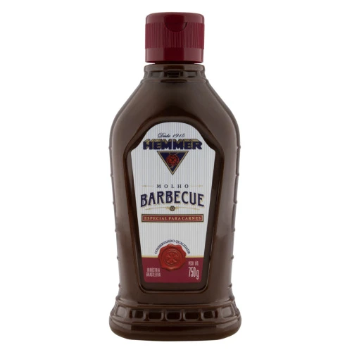 MOLHO BARBECUE HEMMER SQUEEZE 750G