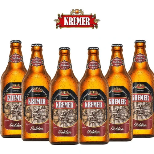 CERVEJA KREMER GOLDEN 600ML