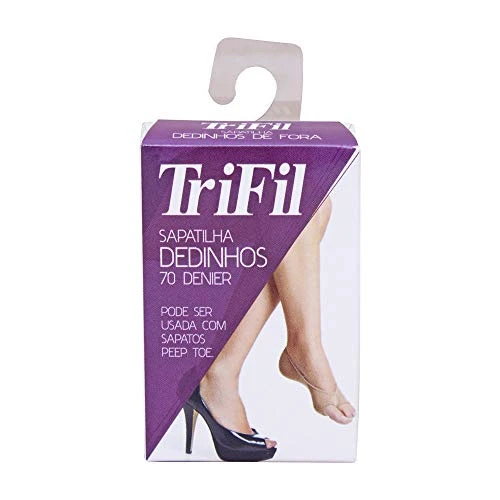 MEIA SAPATILHA TRIFIL DEDINHOS DE FORA 6079