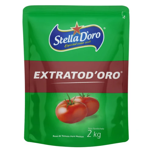 EXTRATO DE TOMATE STELLA DORO EXTRATODÃORO SACHÊ STAND UP 2KG