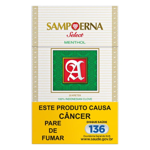 CIGARRO KRETEK MENTHOL SAMPOERNA SELECT BOX
