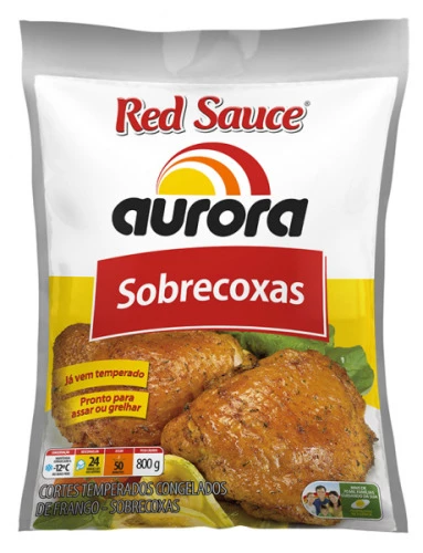 SOBRECOXA FRANGOAURORA TEMP 800GR
