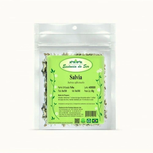 SALVIA CHÁ 30GR ESSENCIA DO SER