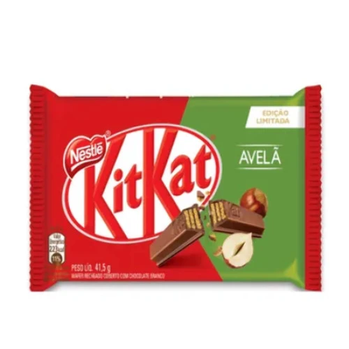 CHOC NESTLÉ KITKAT AVELÃ 41 5G