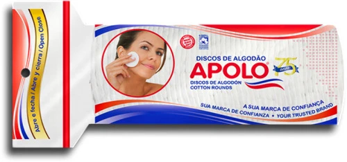 ALGODÃO EM DISCO APOLO 35G UNIT