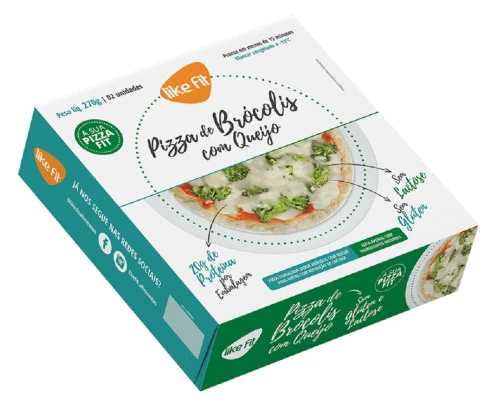 PIZZA BROCOLIS COM QJO LIKE FIT 270G
